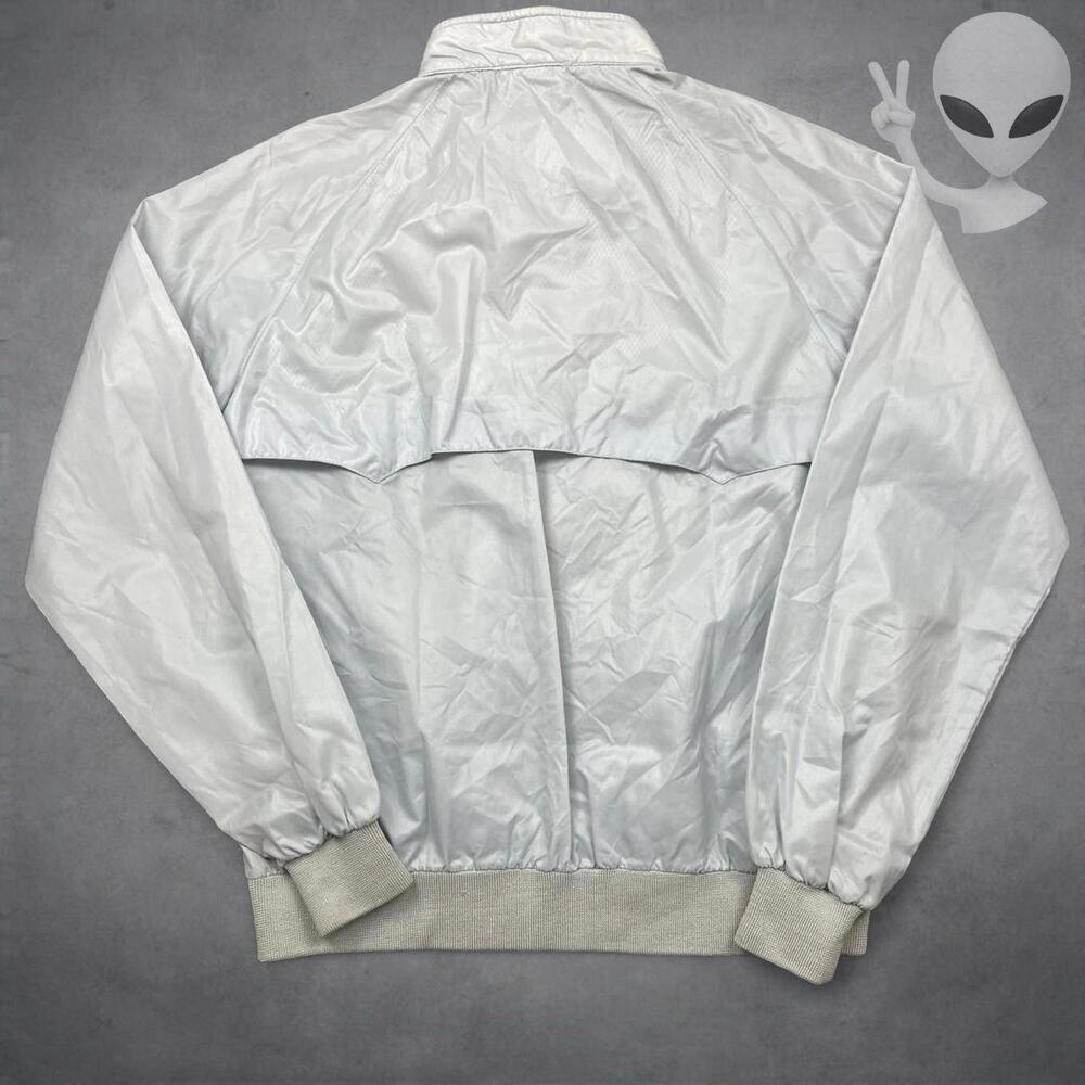 Lacoste Windbreaker Jacket Small White Lightweight Vintage 80s - Picture 8 of 8